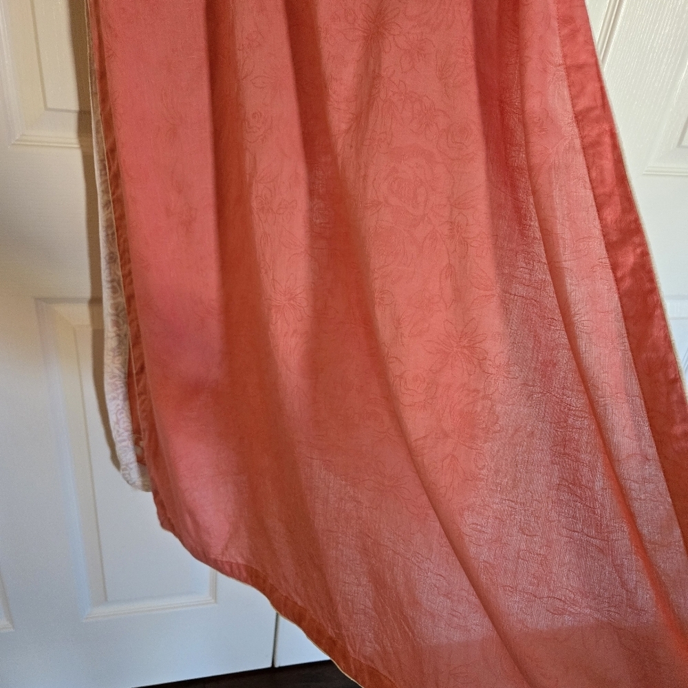 Embroidered 2 Piece Salwar Dupatta Scarf Cotton Casual White Pink Wear Dress - Picture 8 of 11